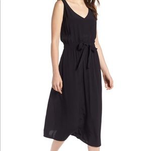 Treasure and Bond Blouson Tank Midi Dress